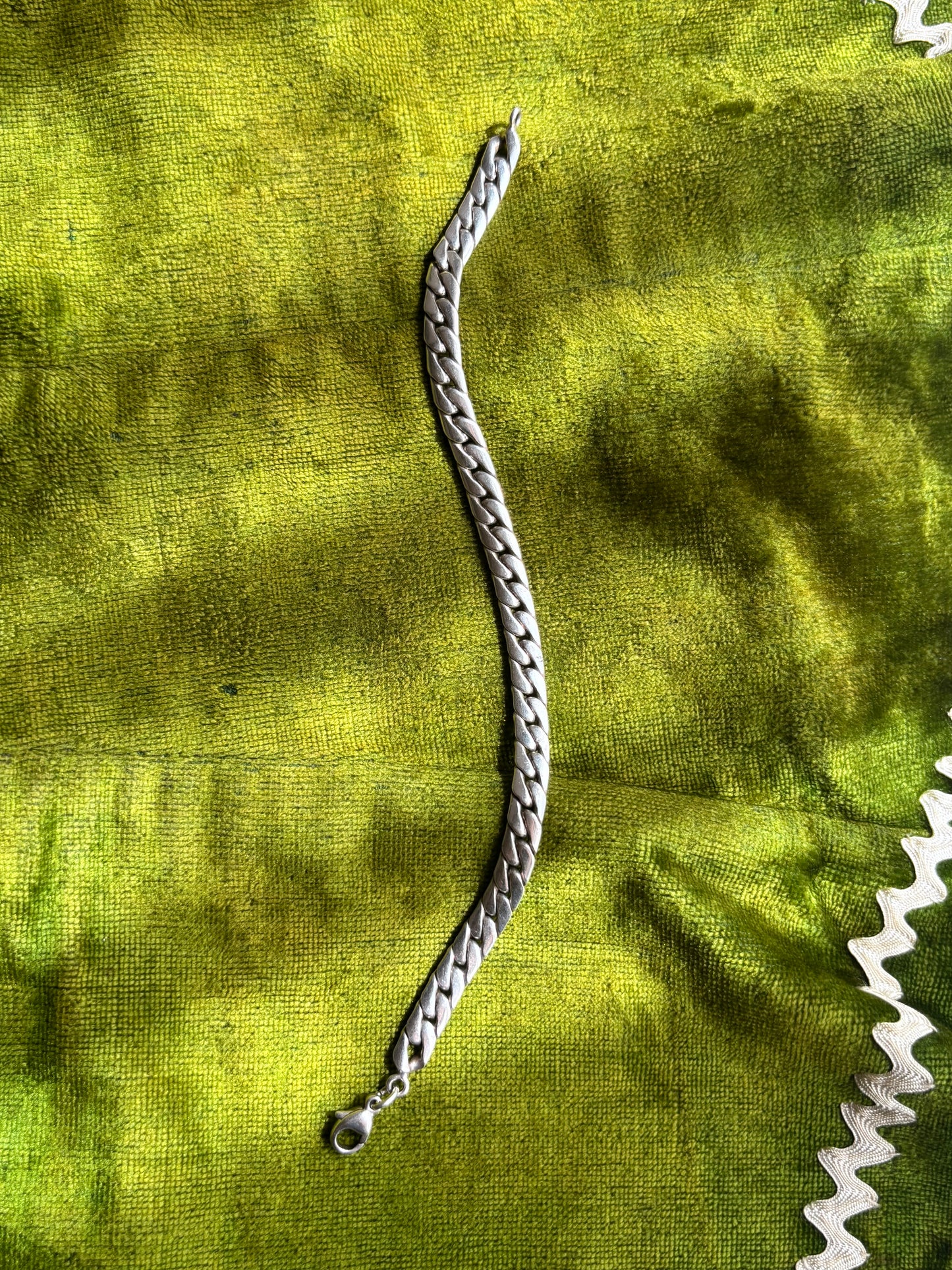 sterling 925 flat curb chain