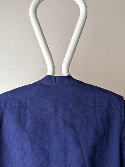 50's 40's French Vintage ヴィンテージ フレンチ 50年代 開襟シャツ leisure shirt Open collar shirt Toto 古着屋  プラハ Praha Prague Vintage store 古着 ユーロ古着 ヨーロッパ古着 フランス買い付け