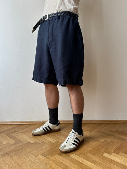 Oversized Linen shorts