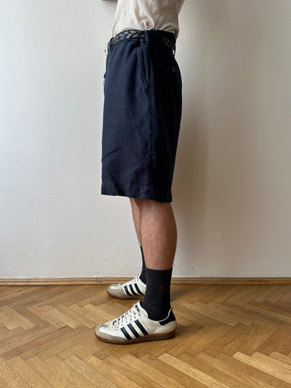 Oversized Linen shorts