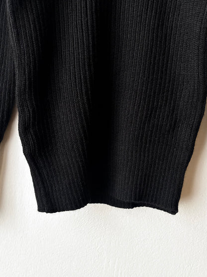 90s British wool command sweater