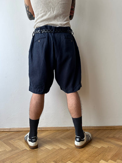 Oversized Linen shorts