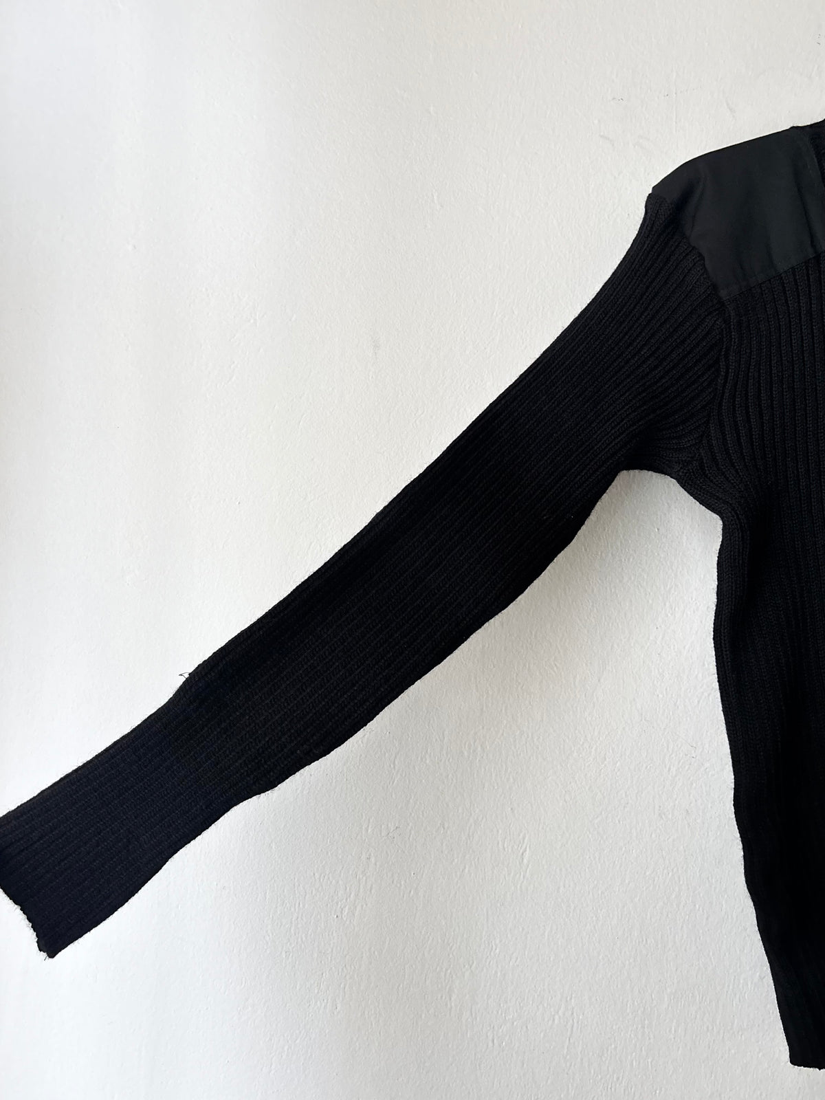 90s British wool command sweater