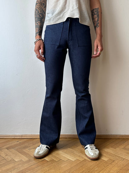 70s Dead Stock Flare Jeans - w27