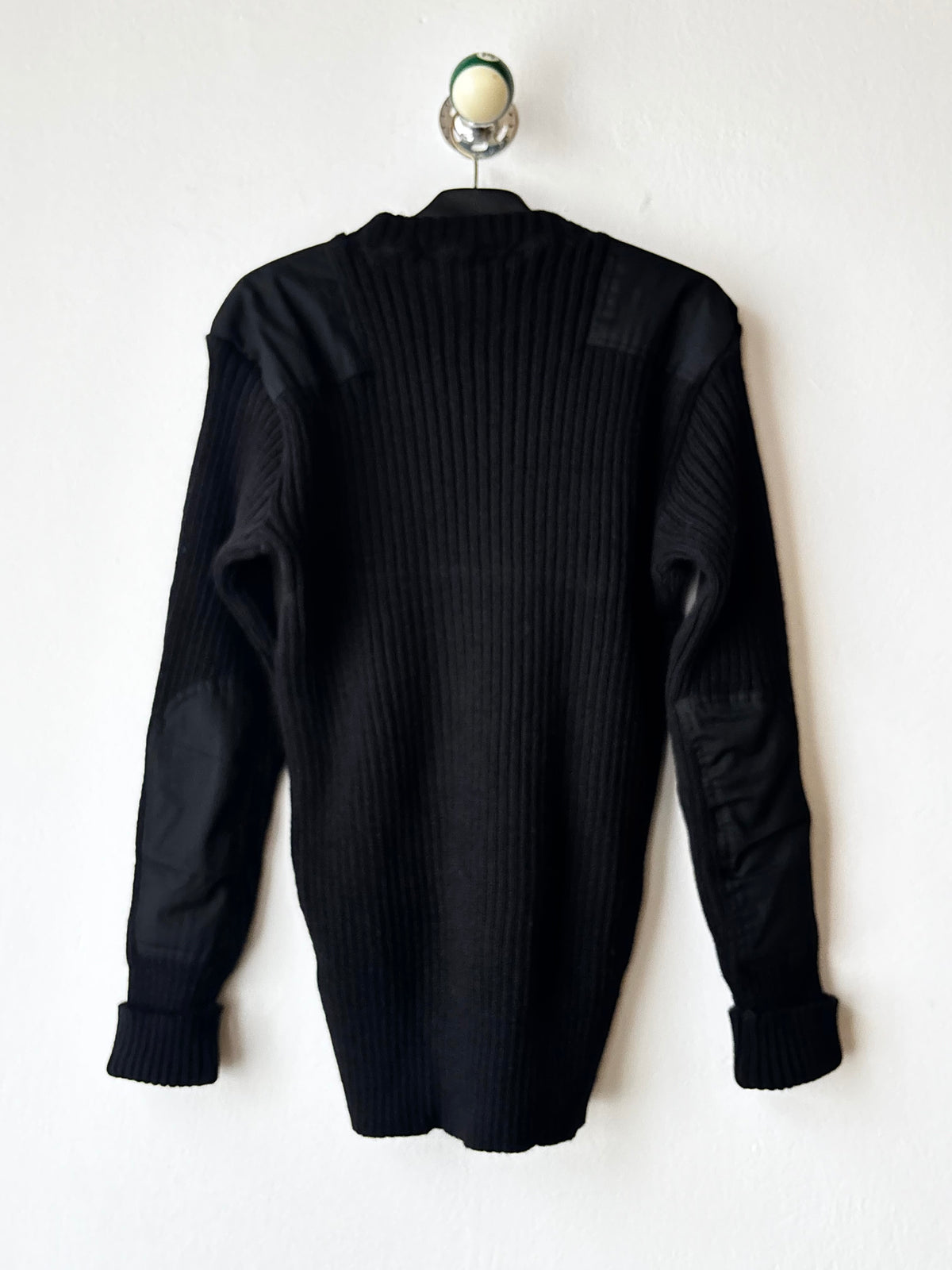 90s British wool command sweater