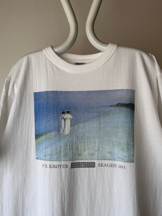 90's Peder Severin Krøyer art tee t shirt 90年代 Tシャツ アート バンドTシャツ vintage ヴィンテージ Tシャツ ユーロ古着  ヨーロッパ古着
