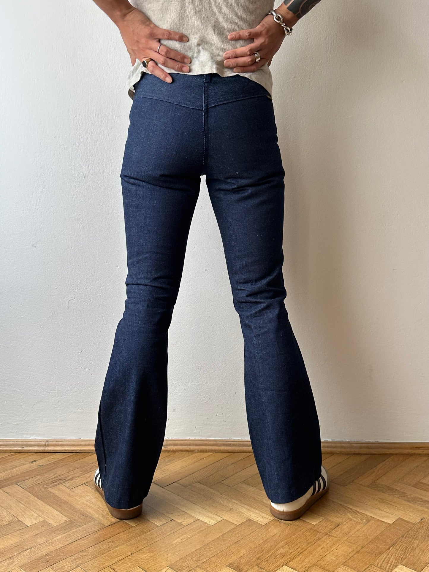 70s Dead Stock Flare Jeans - w27