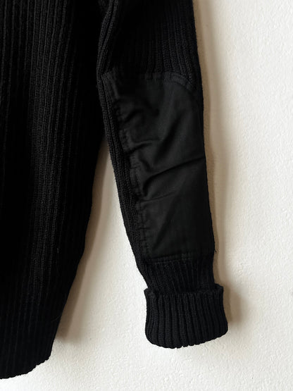 90s British wool command sweater