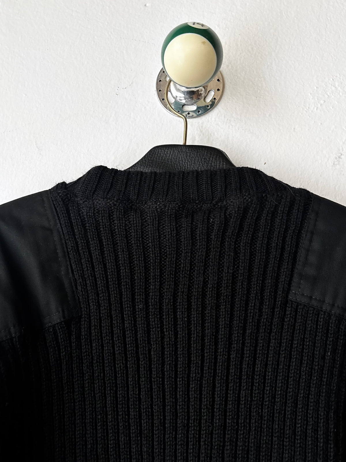90s British wool command sweater