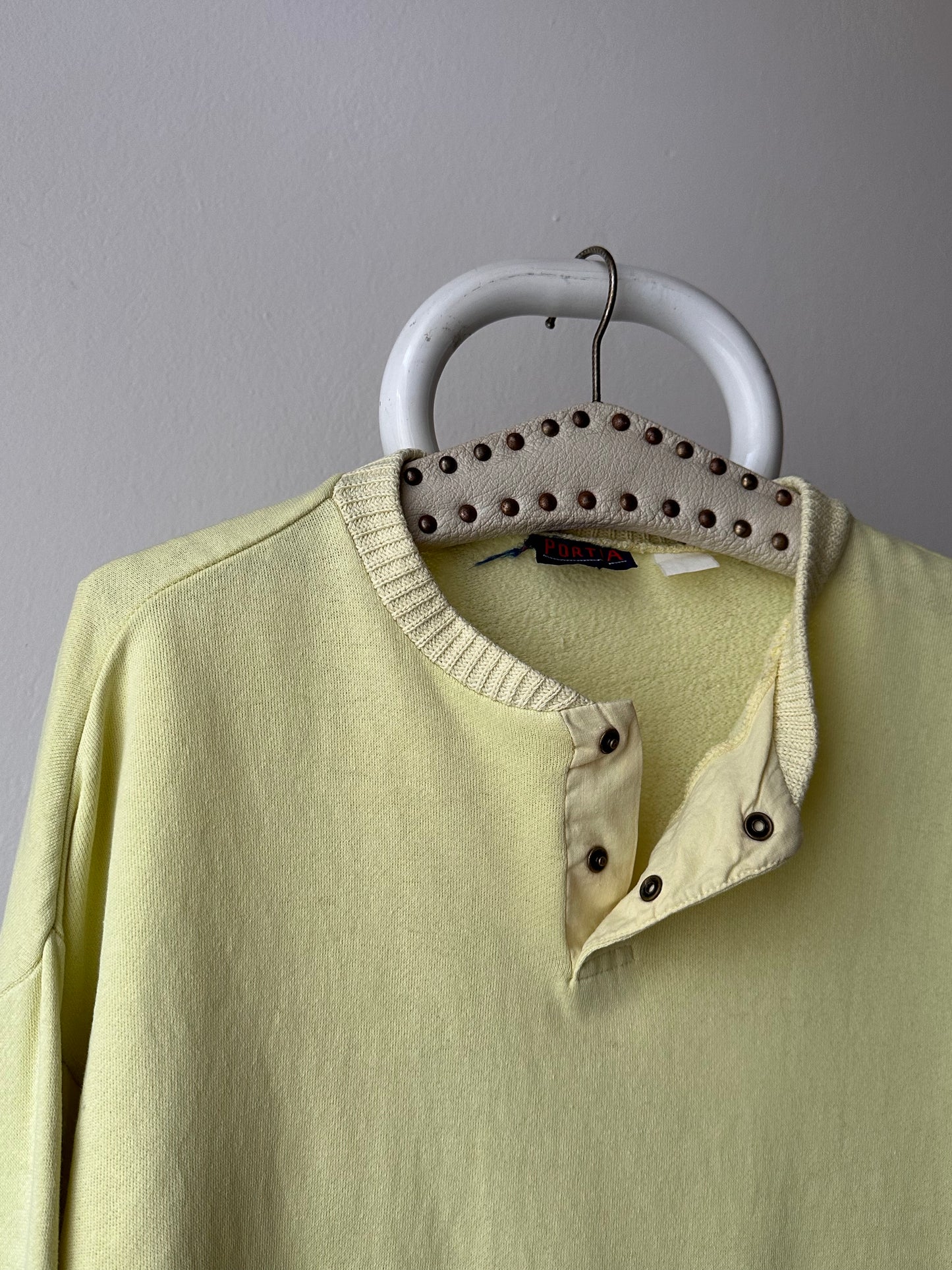 80s Cotton sweat shirt - M~L