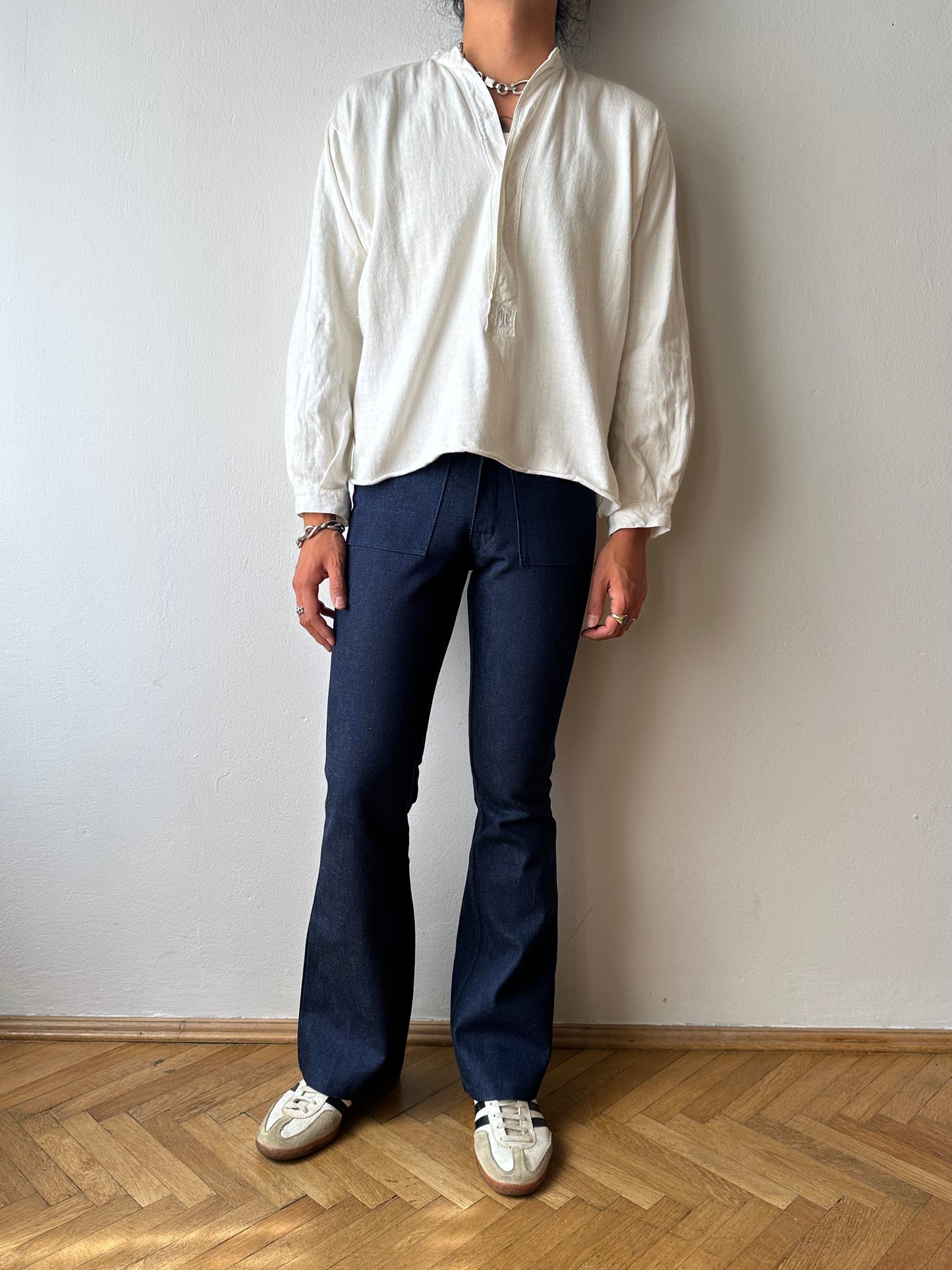 70s Dead Stock Flare Jeans - w27