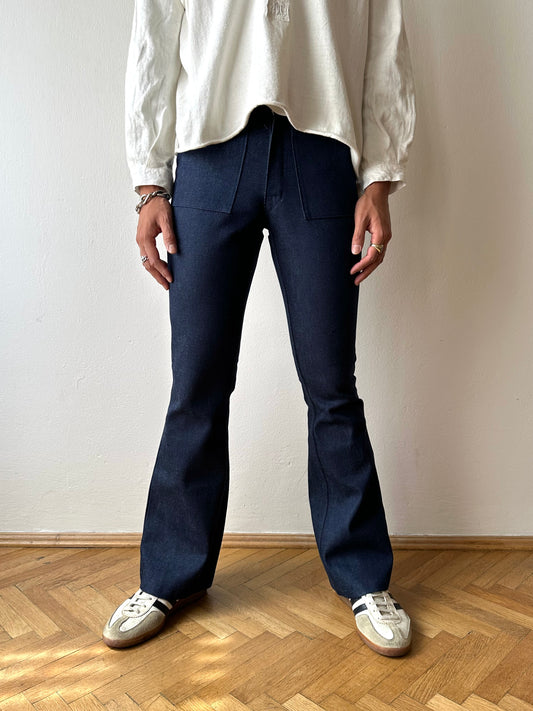 70s Dead Stock Flare Jeans - w27