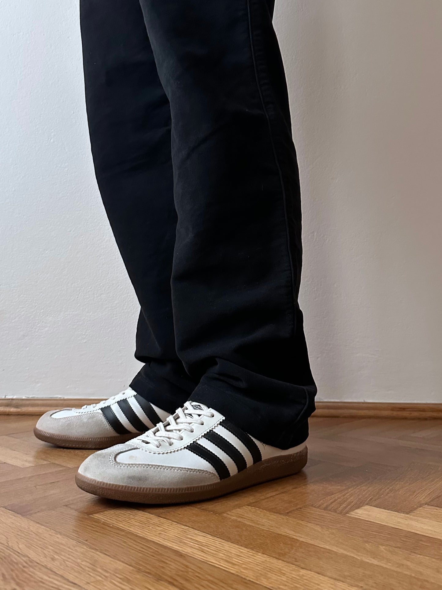 C.P. COMPANY AW2003 Black moleskin trouser - w33