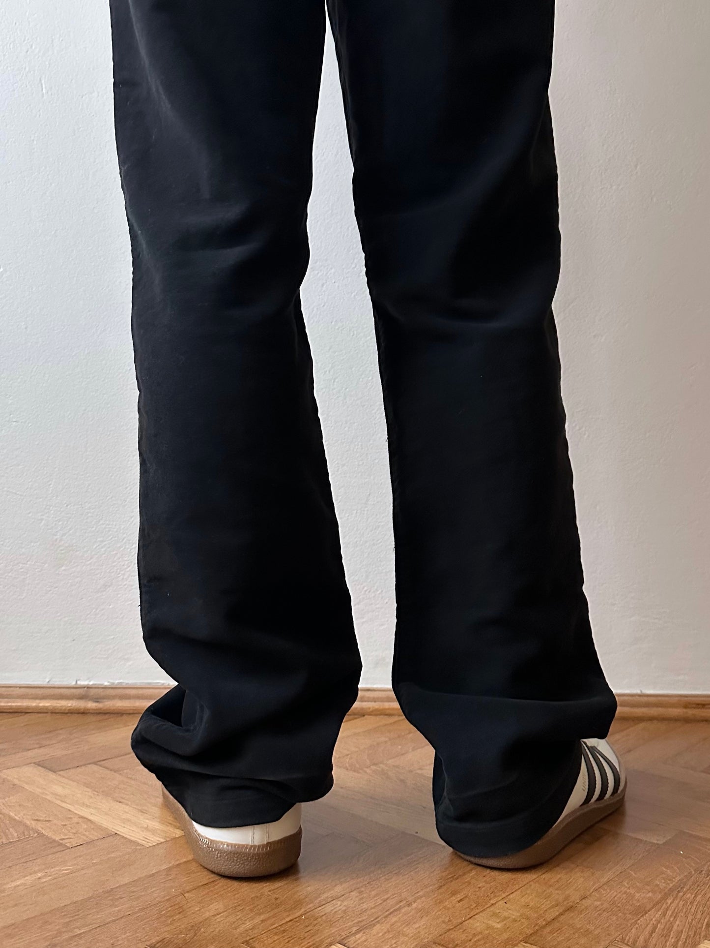 C.P. COMPANY AW2003 Black moleskin trouser - w33