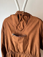 60s beautiful brown smock.