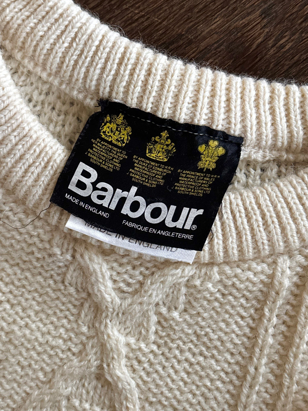 1990s Barbour Fisherman Sweater