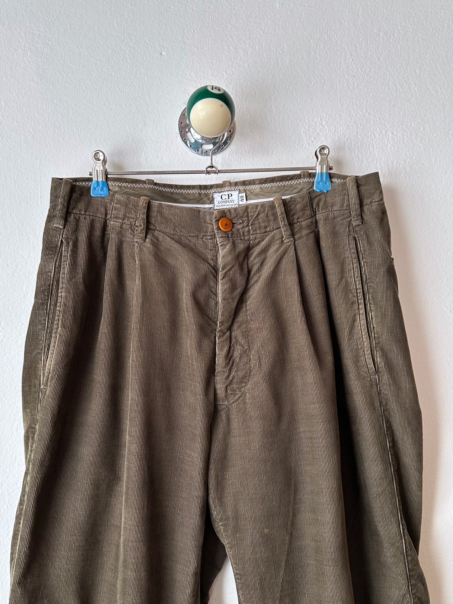 80's CP Company Massimo Osti Stone Island ストーンアイランド マッシモオスティ Made in Italy Cotton 80年代 corduroy trousers コーデュロイ Toto Praha Vintage clothing store Antique shop Prague プラハ 古着屋 古着 ヴィンテージ アンティークショップ ユーロ古着 イタリア古着 Rare レア ヨーロッパ古着 古着卸 ヴィンテージ