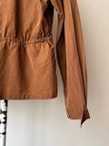 60s beautiful brown smock.