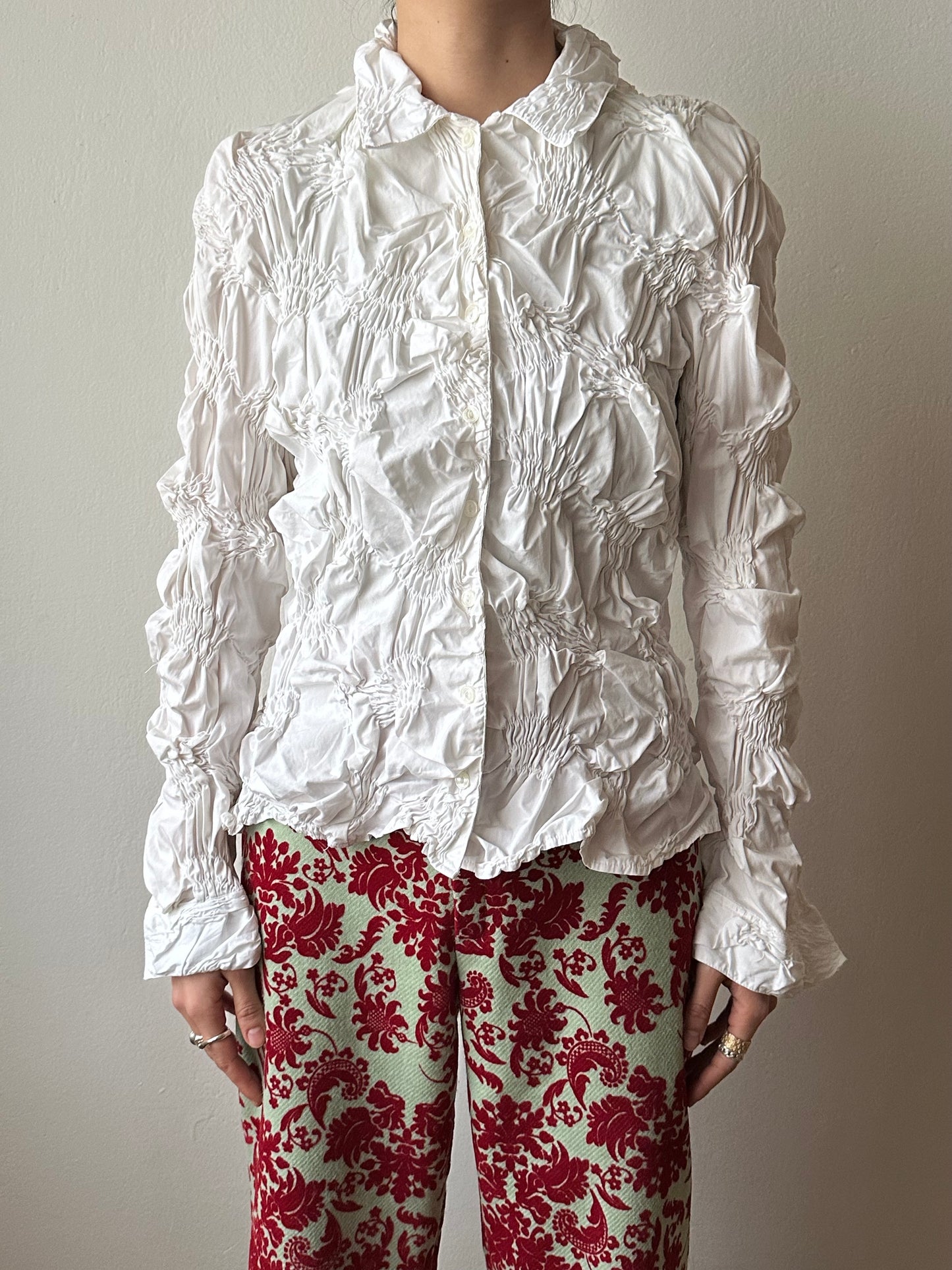 Anne Fontaine France shrink blouse