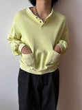 80s Cotton sweat shirt - M~L