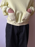 80s Cotton sweat shirt - M~L