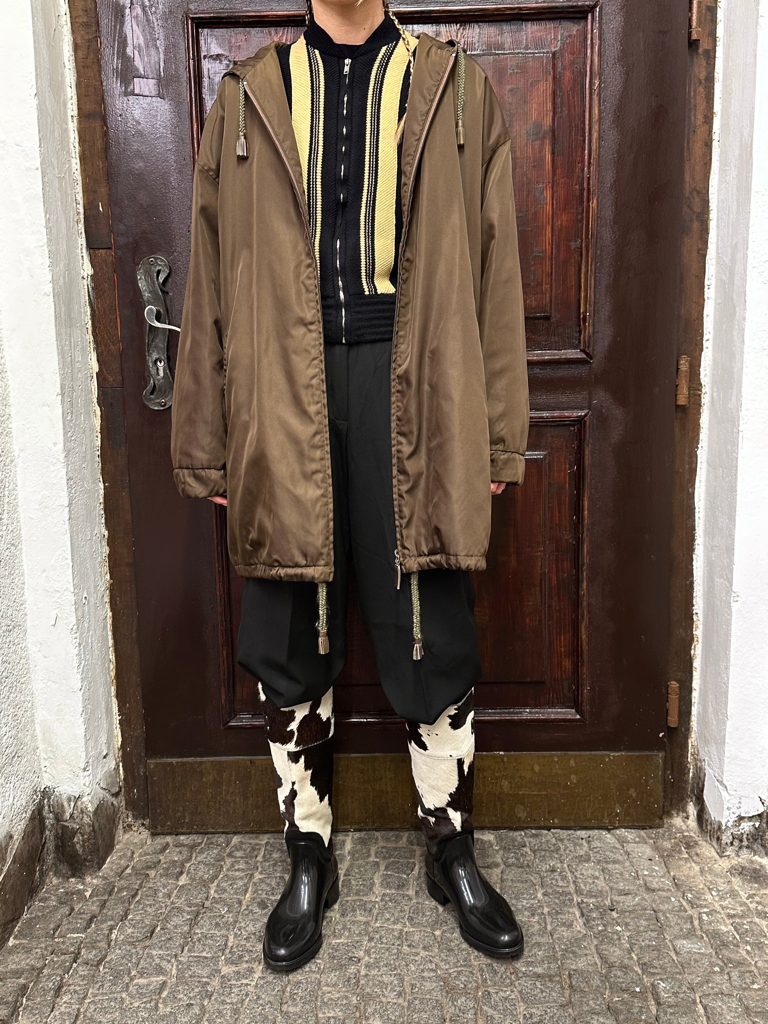 mid 90s PRADA pocono nylon jacket with liner – TOTO
