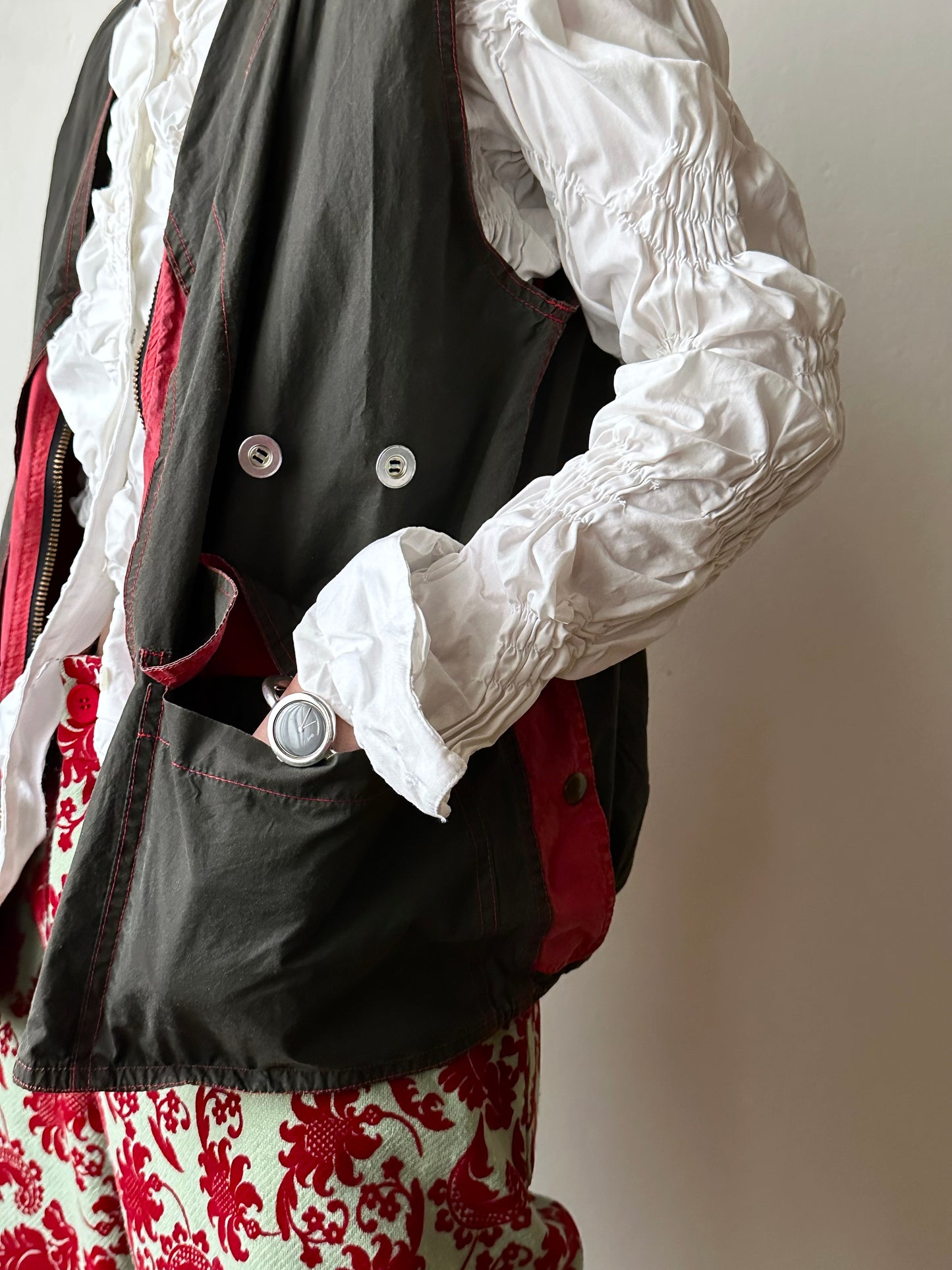 Anne Fontaine France shrink blouse