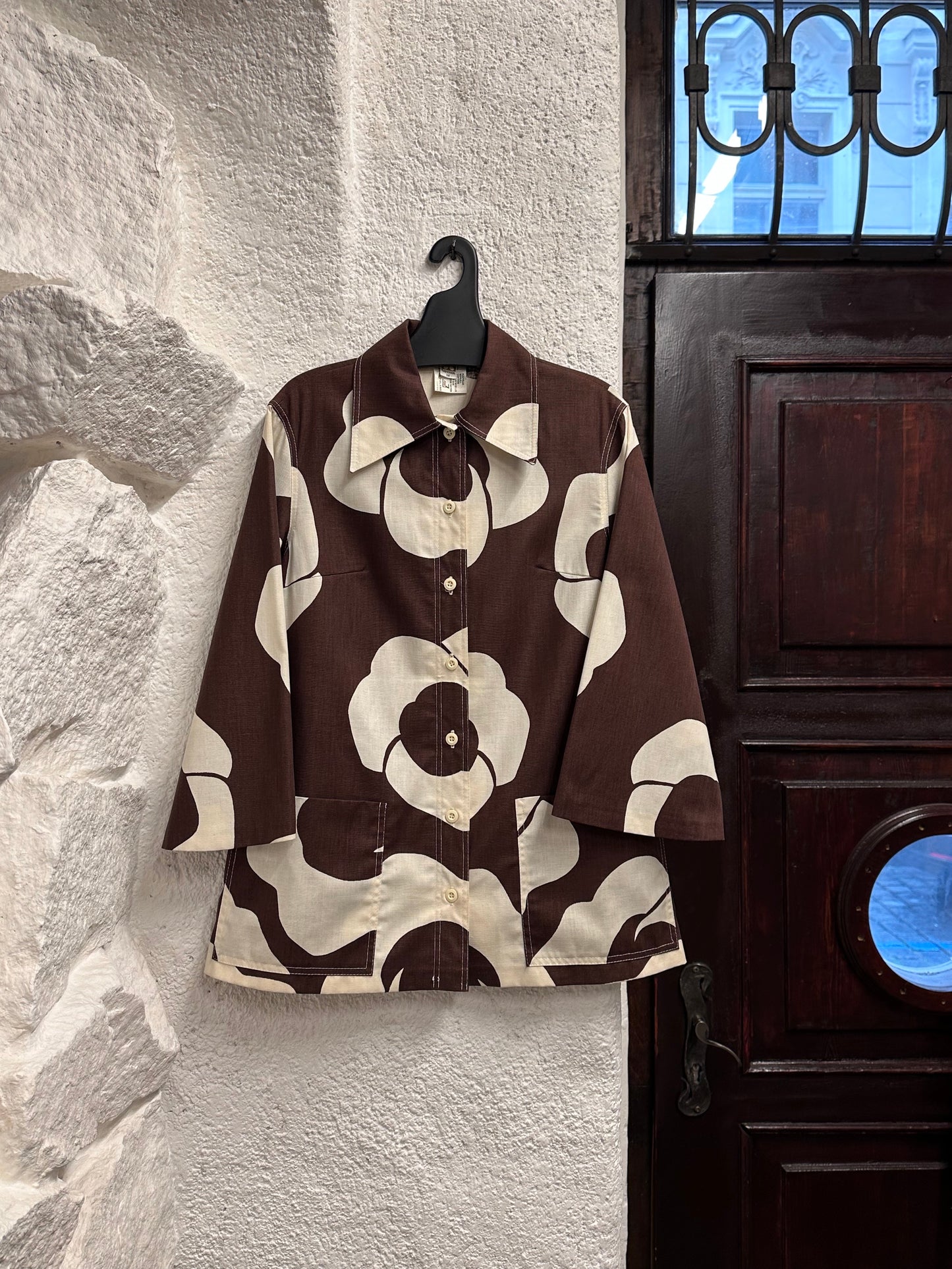 70s Finland Cotton/Rayon Jacket