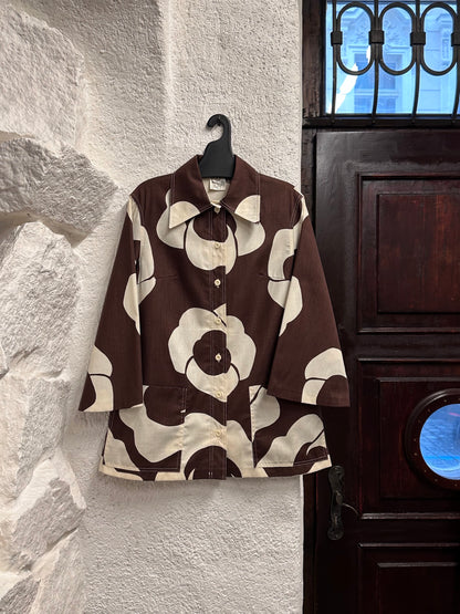70s Finland Cotton/Rayon Jacket