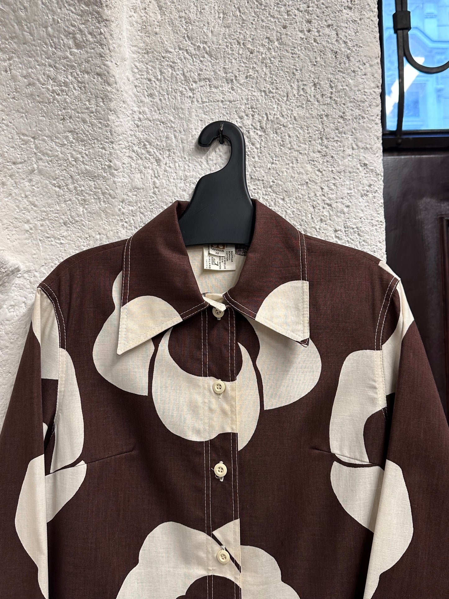 70s Finland Cotton/Rayon Jacket