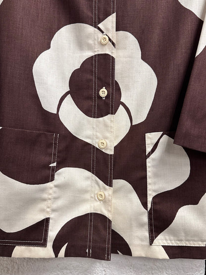 70s Finland Cotton/Rayon Jacket