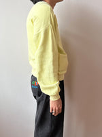 80s Cotton sweat shirt - M~L