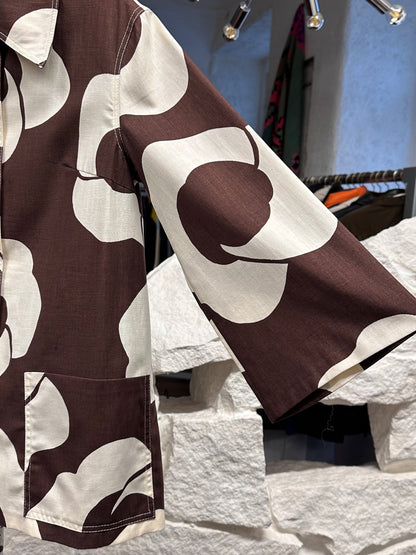 70s Finland Cotton/Rayon Jacket