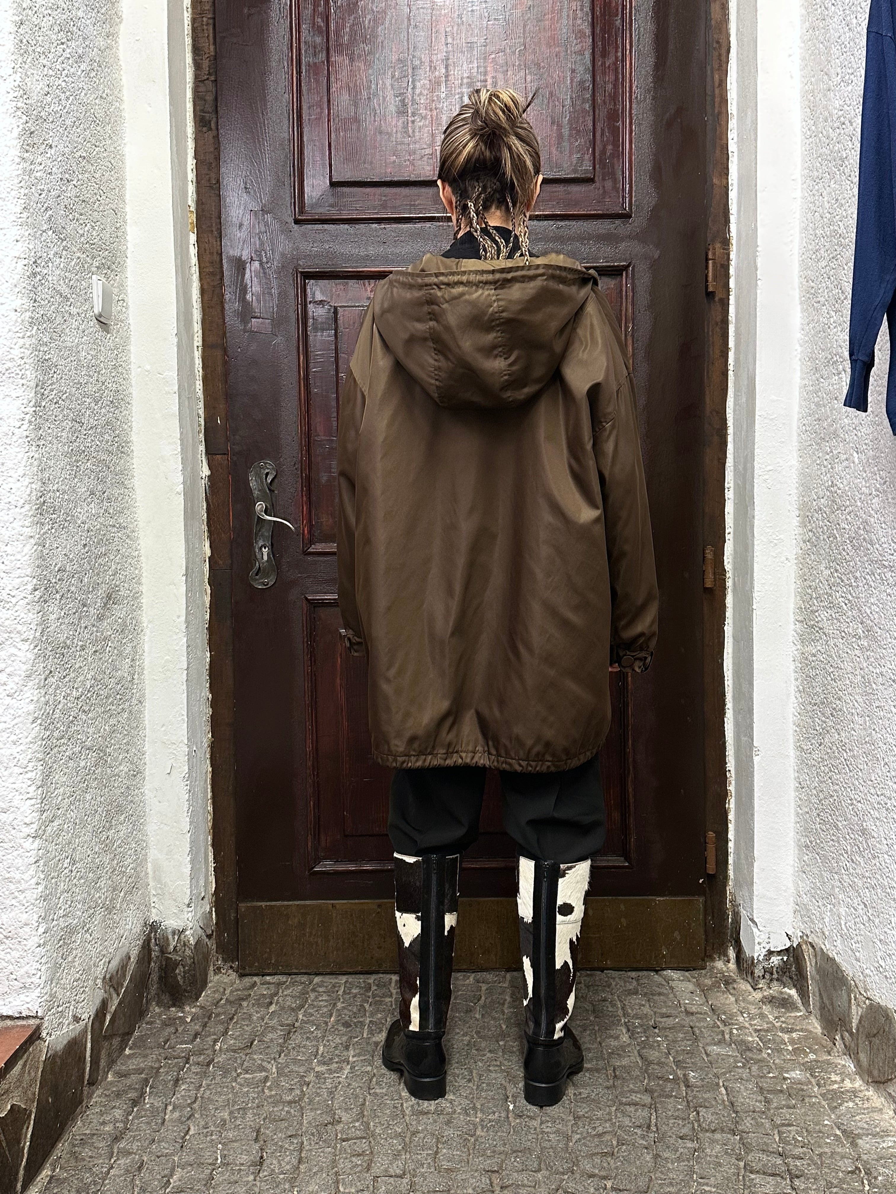 mid 90s PRADA pocono nylon jacket with liner – TOTO