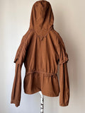 60s beautiful brown smock.