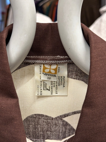 70s Finland Cotton/Rayon Jacket