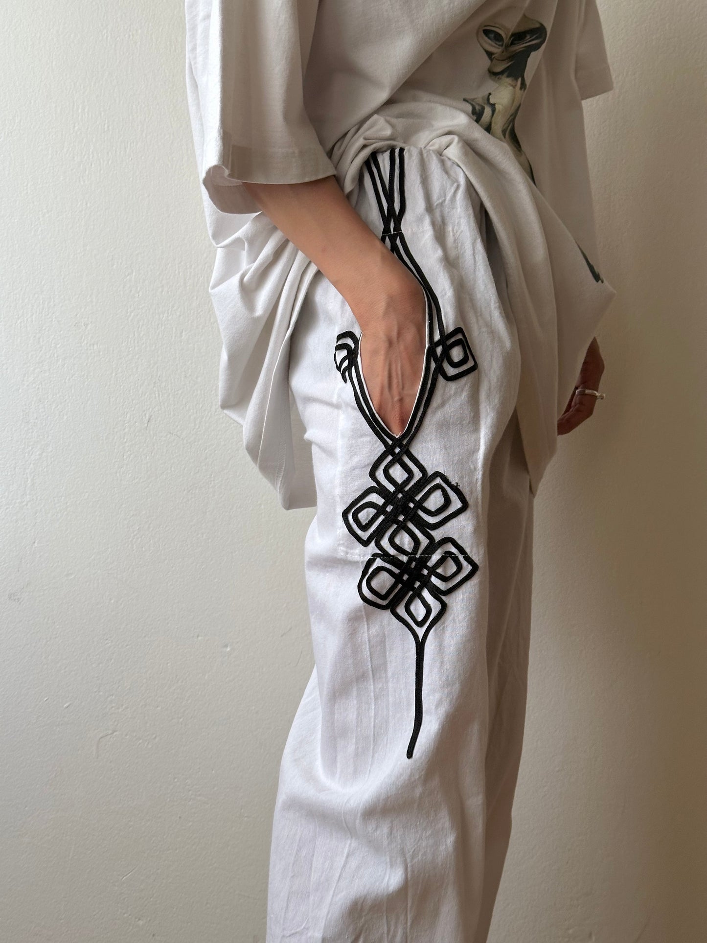 French easy pants