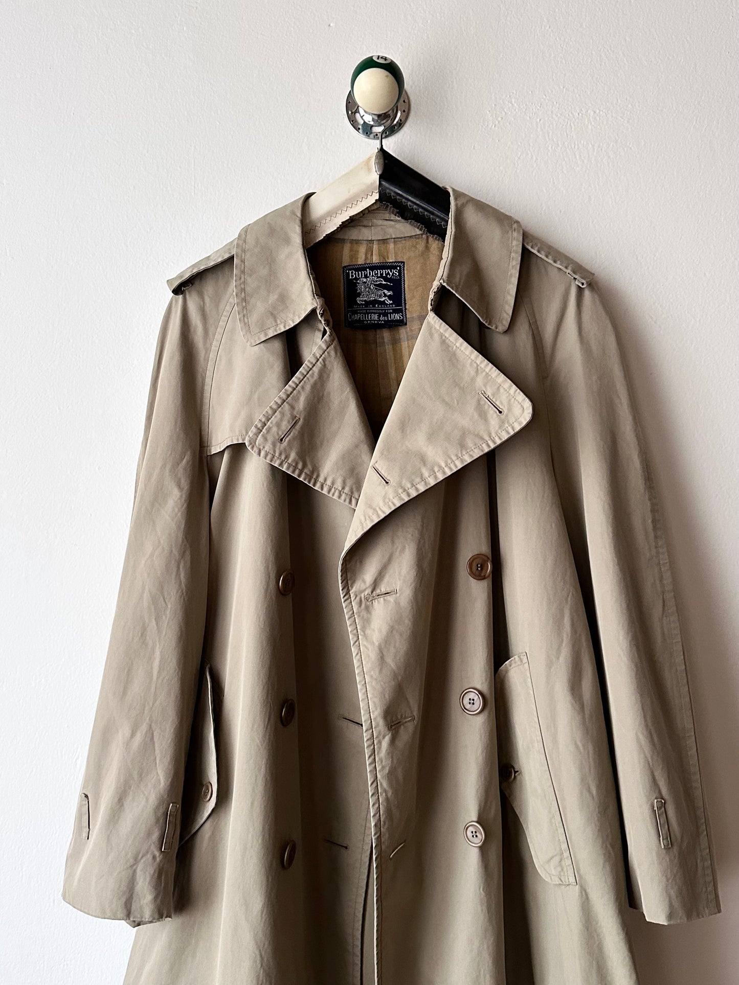 1960-70s Burberrys trench coat