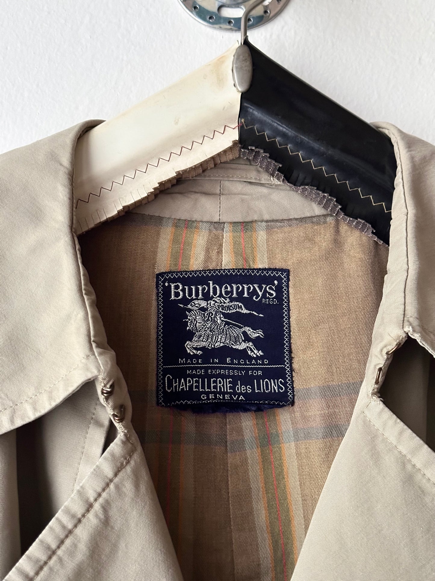 1960-70s Burberrys trench coat