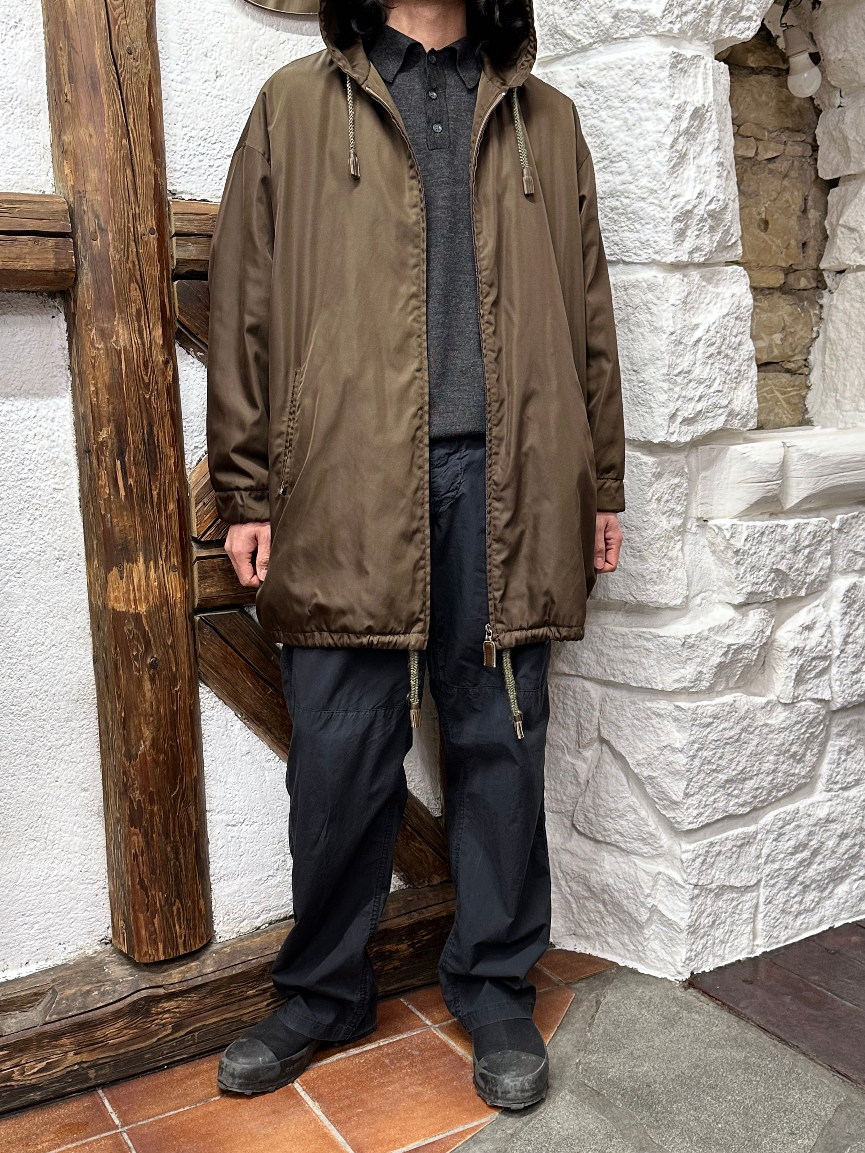 mid 90s PRADA pocono nylon jacket with liner – TOTO