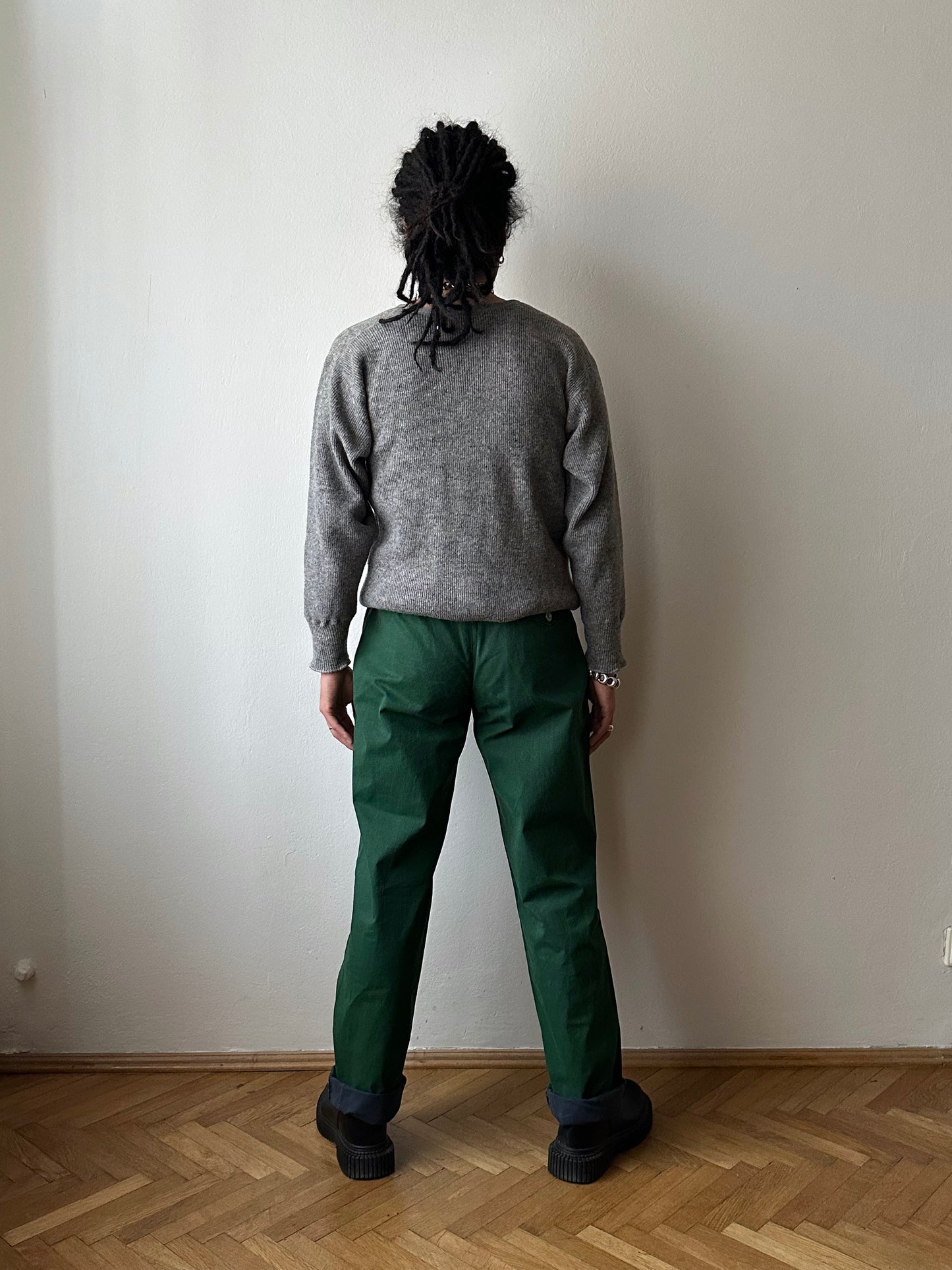 TOTO Vintage clothing shop store Antique shop Prague Made in France Stone Island Tela Stella ストーンアイランド  デラステラ Massimo Osti マッシモオスティ Trousers 80's 1983s 古着屋 プラハ ユーロ古着 ヨーロッパ古着 古着卸 Made n Italy イタリア製 83年 Rare レア