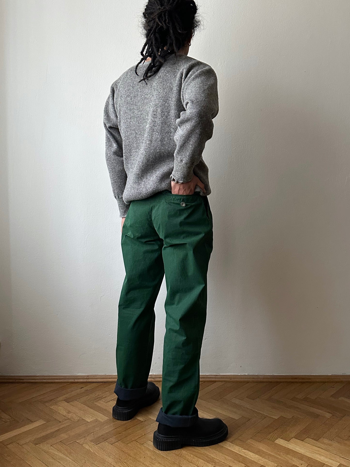 TOTO Vintage clothing shop store Antique shop Prague Made in France Stone Island Tela Stella ストーンアイランド  デラステラ Massimo Osti マッシモオスティ Trousers 80's 1983s 古着屋 プラハ ユーロ古着 ヨーロッパ古着 古着卸 Made n Italy イタリア製 83年 Rare レア