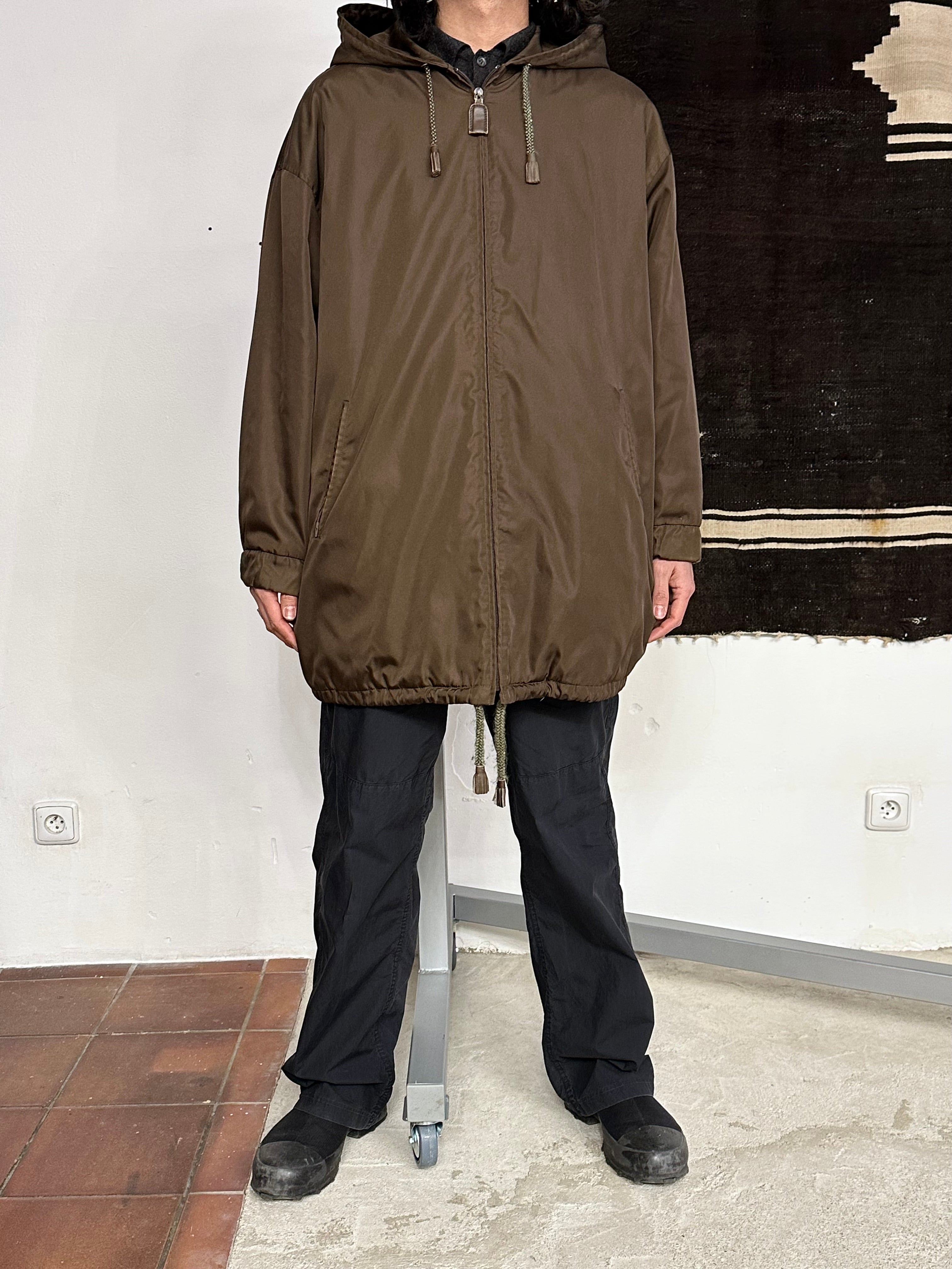 mid 90s PRADA pocono nylon jacket with liner – TOTO