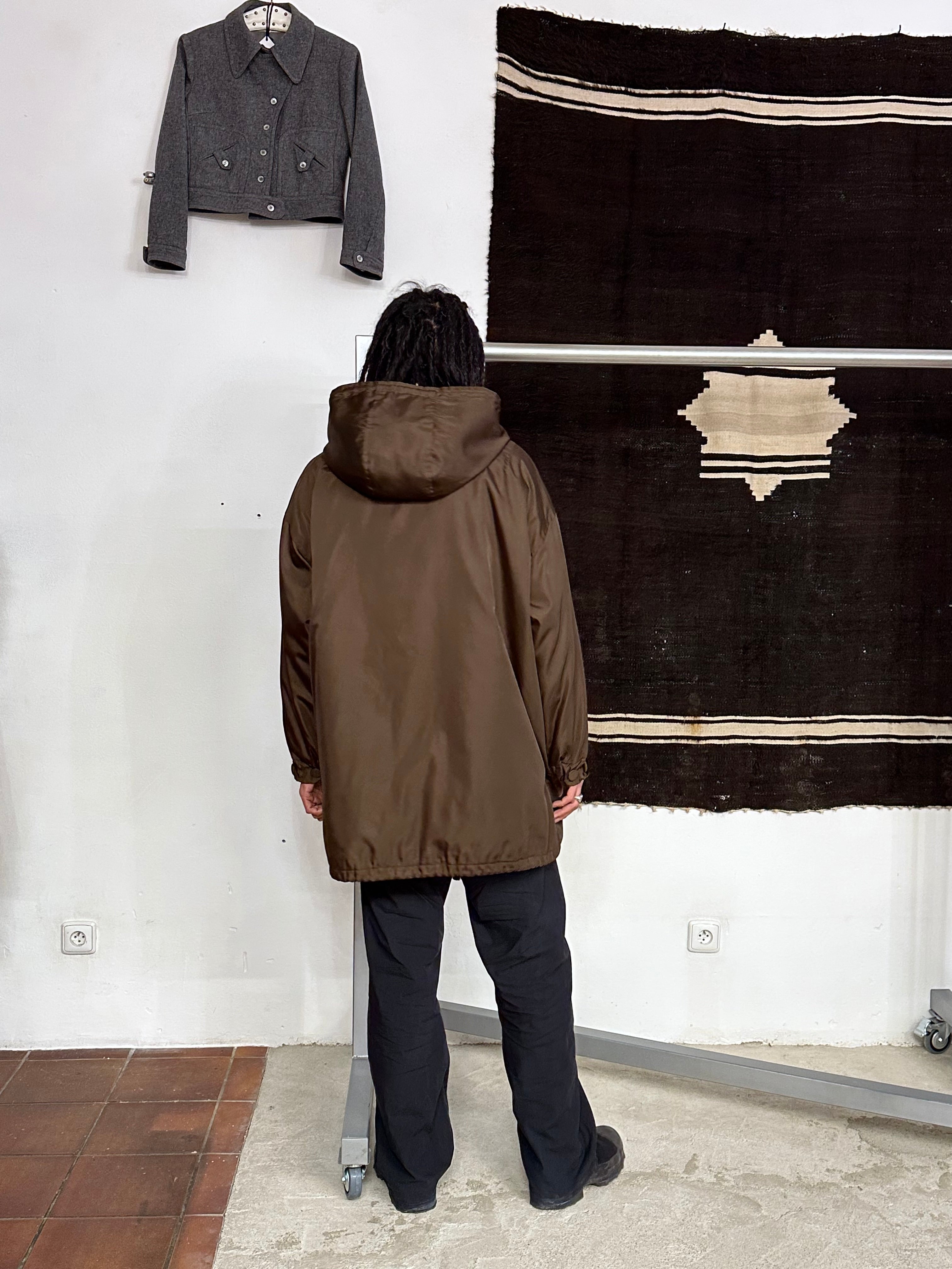 mid 90s PRADA pocono nylon jacket with liner – TOTO