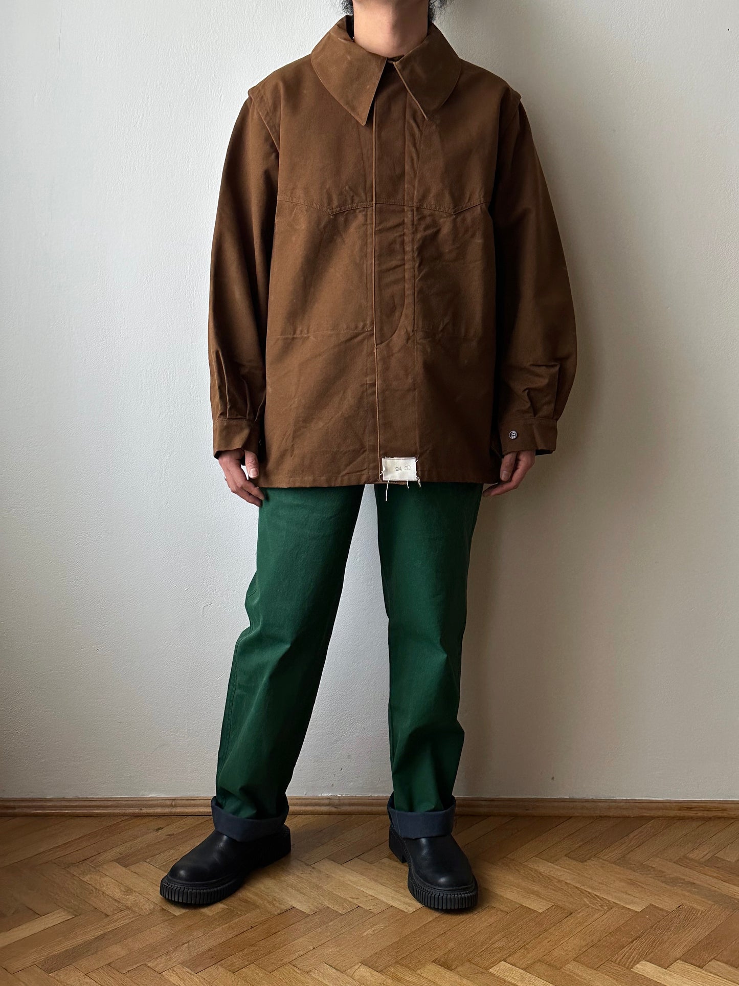 SNCF 50's French Railway 国鉄 Vintage ヴィンテージ フレンチワーク French work wear Praha TOTO Vintage clothing shop store Antique shop Prague Made in France Stone Island Tela Stella ストーンアイランド  デラステラ Massimo Osti Trousers 80's 1982s 古着屋 プラハ ユーロ古着 ヨーロッパ古着 古着卸