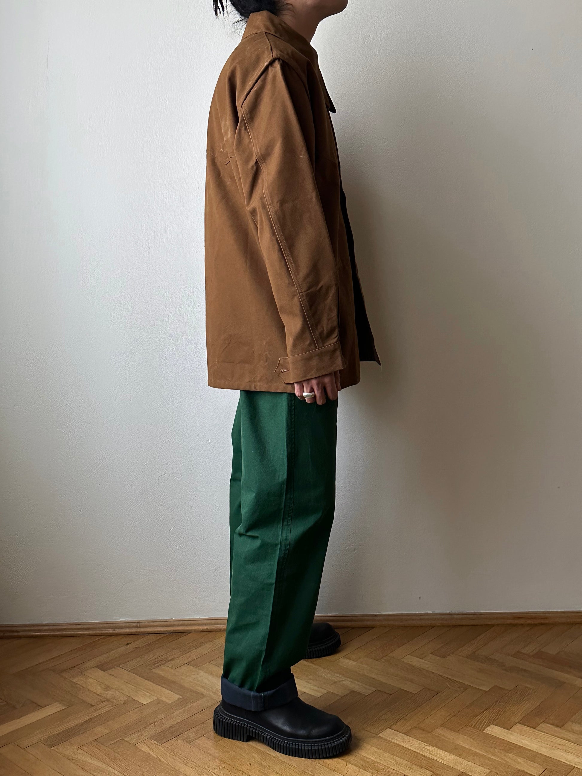 SNCF 50's French Railway 国鉄 Vintage ヴィンテージ フレンチワーク French work wear Praha TOTO Vintage clothing shop store Antique shop Prague Made in France Stone Island Tela Stella ストーンアイランド  デラステラ Massimo Osti Trousers 80's 1982s 古着屋 プラハ ユーロ古着 ヨーロッパ古着 古着卸