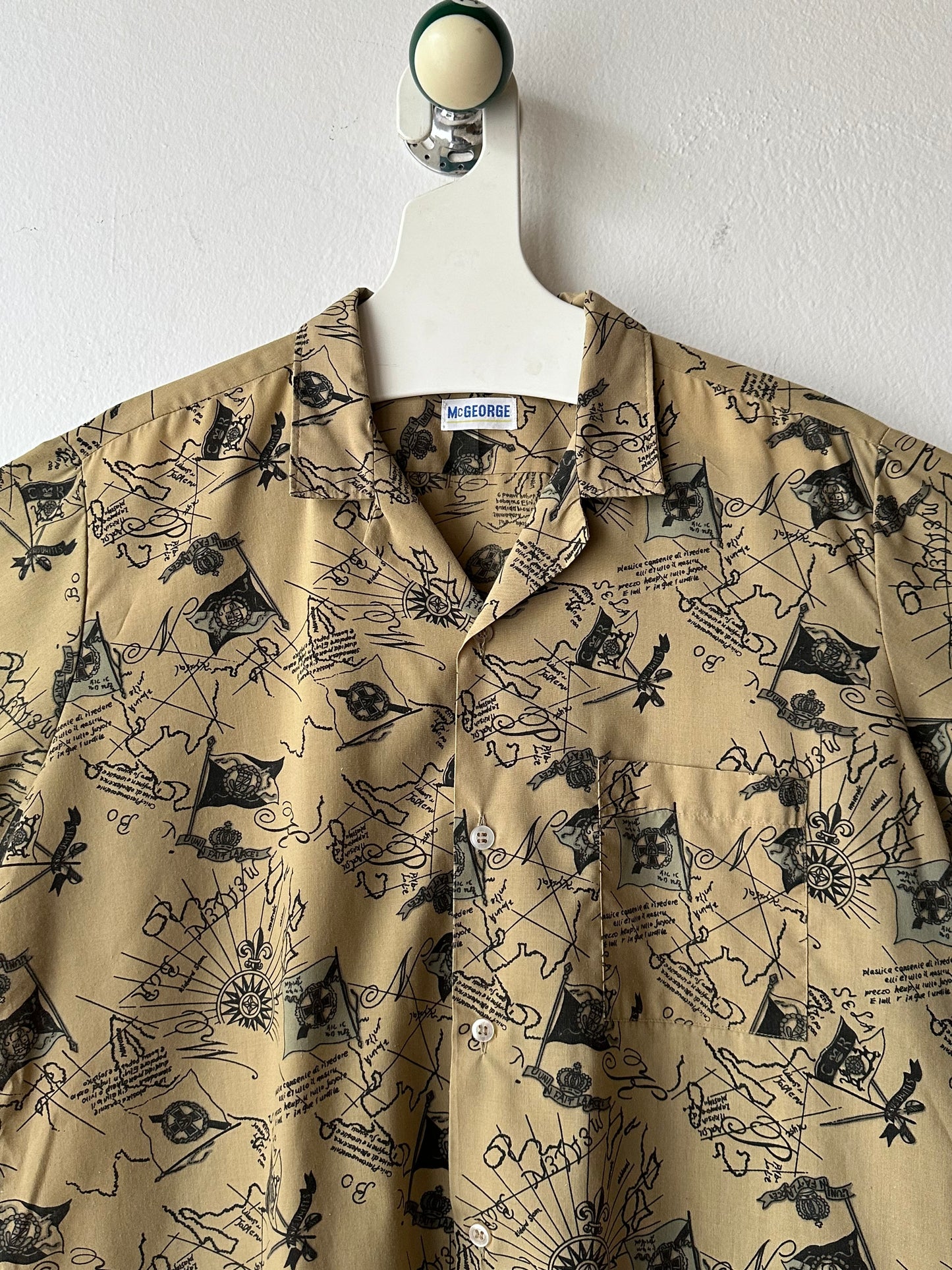 McGEORGE Open collar shirt