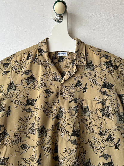 McGEORGE Open collar shirt
