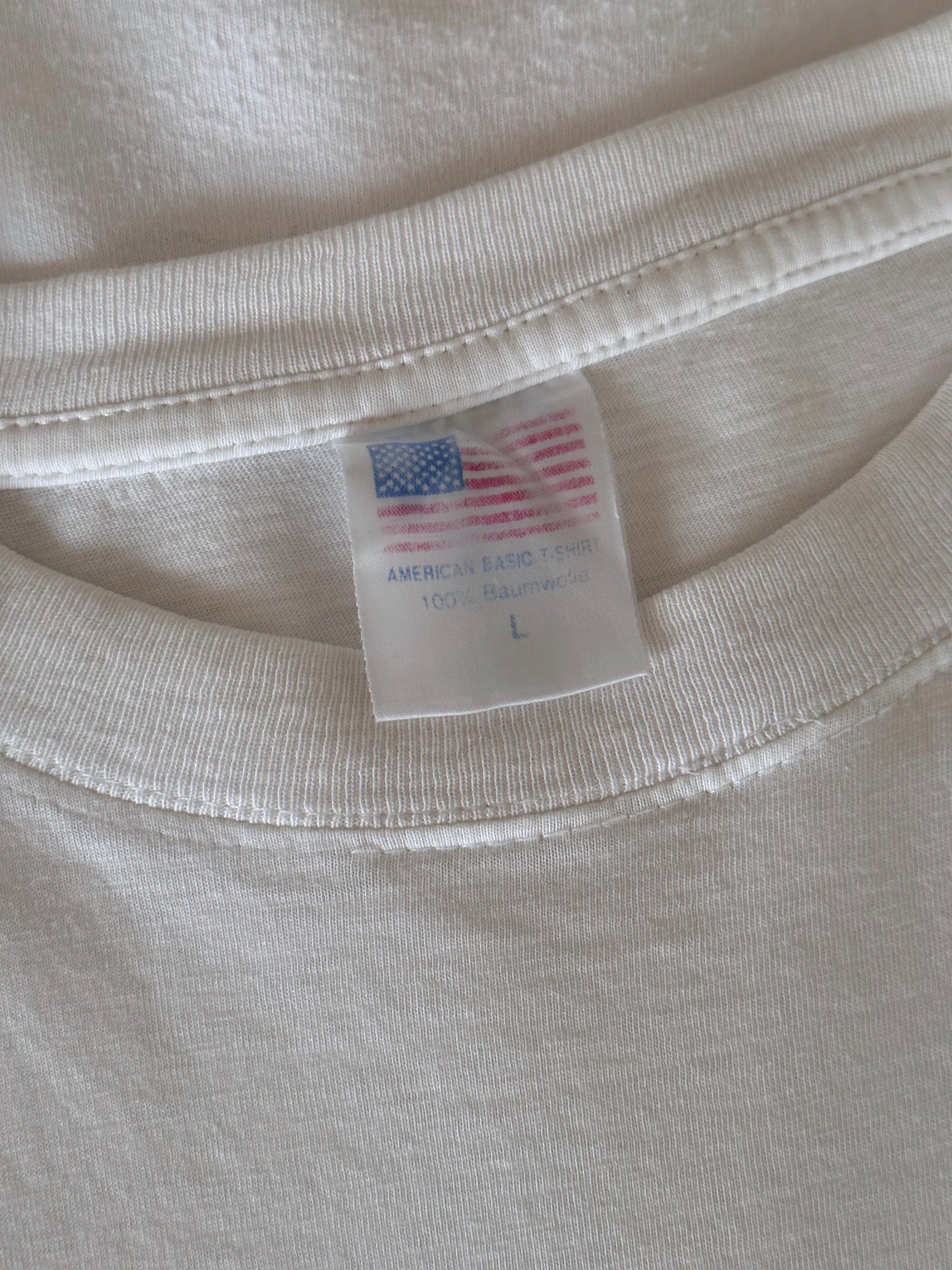 White tee's 4p set - XL