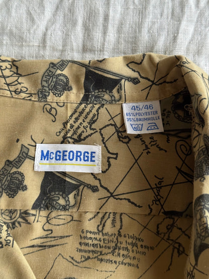 McGEORGE Open collar shirt